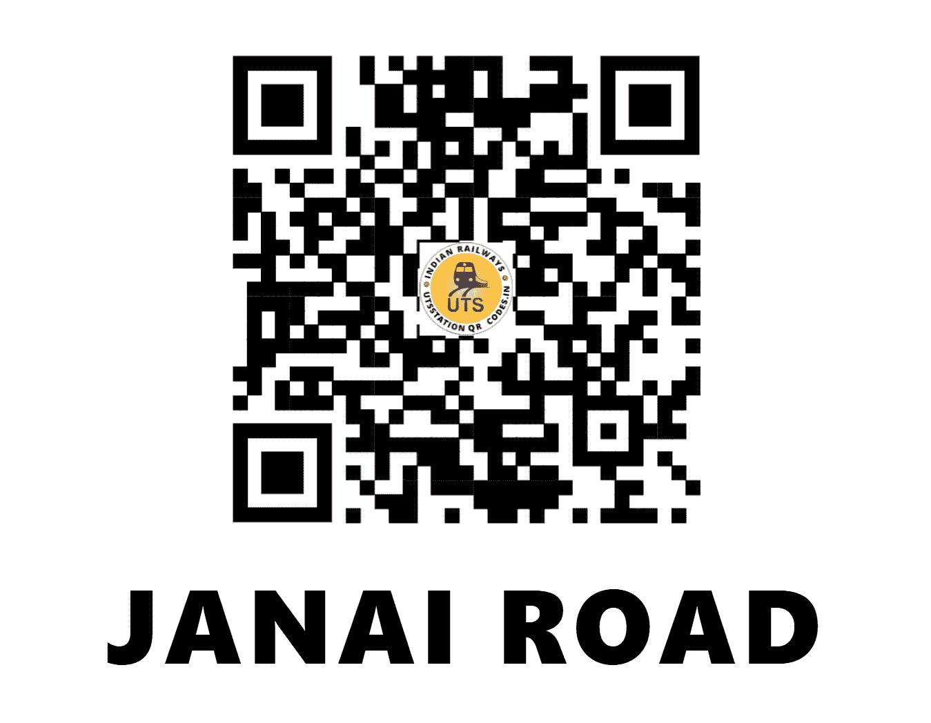 UTS QR Code for JANAI ROAD - JOX - ER (WEST BENGAL)